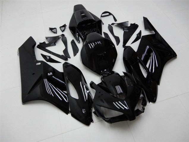 2004-2005 Glossy Black Matte Black Honda CBR1000RR Motorcycle Fairings UK