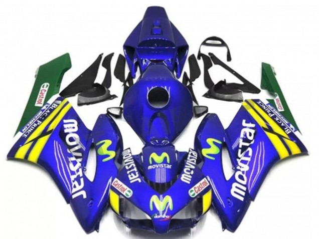 2004-2005 Blue Yellow Green MoviStar Red Castrol Honda CBR1000RR Motorcycle Fairings UK