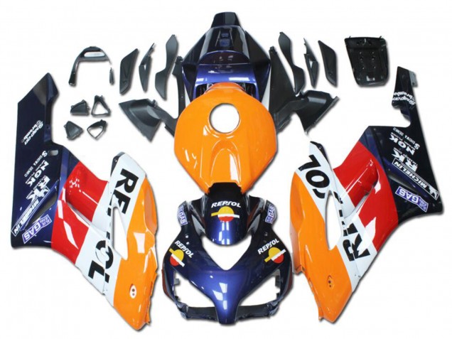2004-2005 Orange Red White Blue Repsol Honda CBR1000RR Motorcycle Fairings UK