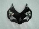 2004-2005 Glossy Black White West Mobil Michelin Honda CBR1000RR Motorcycle Fairings UK
