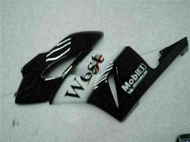 2004-2005 Glossy Black White West Mobil Michelin Honda CBR1000RR Motorcycle Fairings UK
