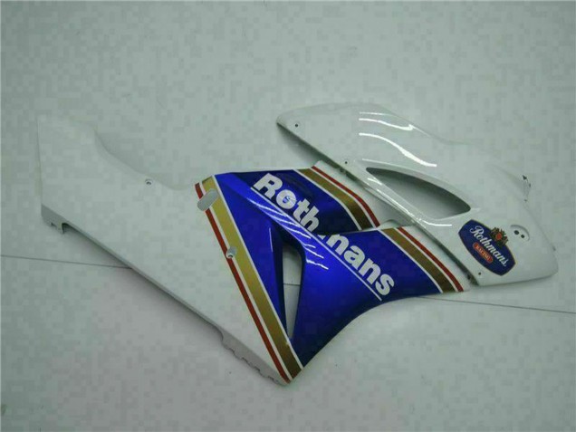 2004-2005 White Blue Yellow Rothmans Honda CBR1000RR Motorcycle Fairing UK