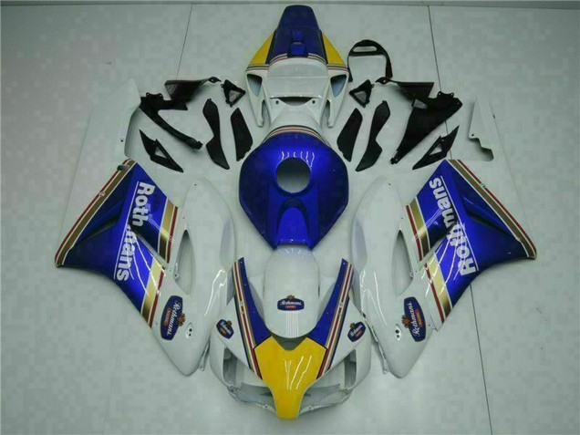 2004-2005 White Blue Yellow Rothmans Honda CBR1000RR Motorcycle Fairing UK