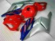 2004-2005 Silver Red Blue Black Stripe Honda CBR1000RR Motorcycle Fairings UK
