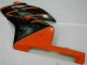 2004-2005 Orange Glossy Black Honda CBR1000RR Motorcycle Fairings UK