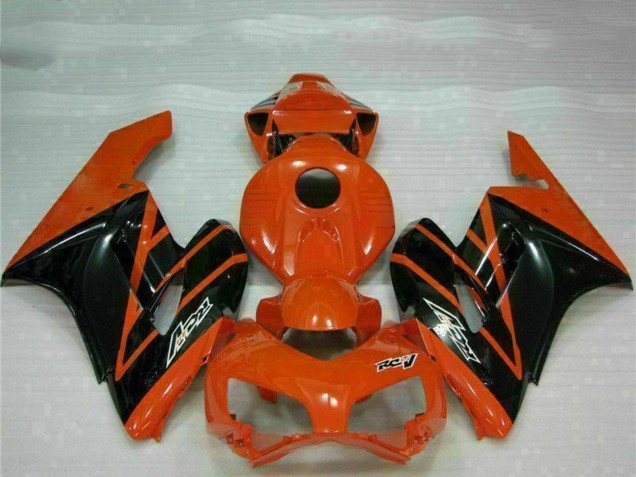2004-2005 Orange Glossy Black Honda CBR1000RR Motorcycle Fairings UK