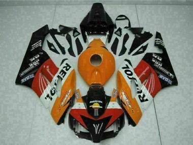 Buy 2004-2005 Orange White Red Black Repsol Honda CBR1000RR Motorcycle Fairings UK