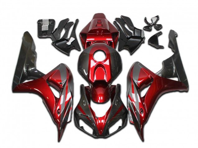 2004-2005 Red Grey Glossy Black Honda CBR1000RR Motorcycle Fairings UK