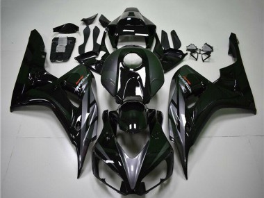 Buy 2004-2005 Glossy Black Grey Honda CBR1000RR Motorcycle Fairings UK