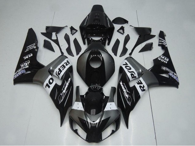 2004-2005 Grey White Glossy Black Repsol Honda CBR1000RR Motorcycle Fairings UK