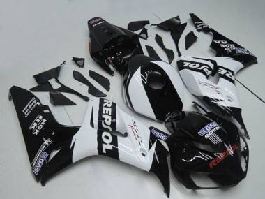 Buy 2004-2005 White Glossy Black Repsol Honda CBR1000RR Motorcycle Fairings UK