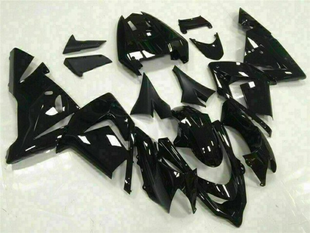 2004-2005 Glossy Black Kawasaki ZX10R Motorcycle Fairings UK