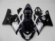 2004-2005 Glossy Black Silver Blue Suzuki GSXR 600/750 Motorcycle Fairings UK