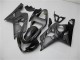 2004-2005 Grey Black Flame Suzuki GSXR 600/750 Motorcycle Fairings UK