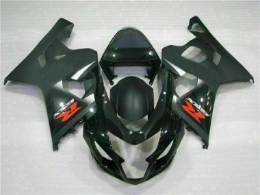 Buy 2004-2005 Glossy Black Matte Black Red Decal Suzuki GSXR 600/750 Motorcycle Fairings UK