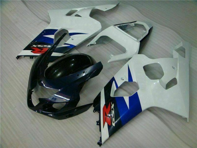 2004-2005 White Blue Glossy Black Red Suzuki GSXR 600/750 Motorcycle Fairings UK