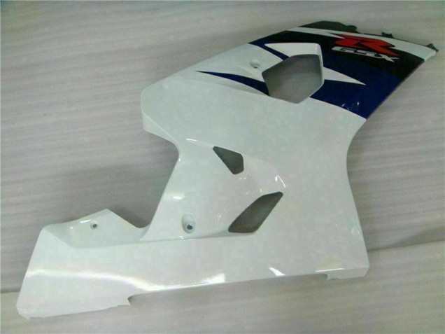 2004-2005 White Blue Glossy Black Red Suzuki GSXR 600/750 Motorcycle Fairings UK