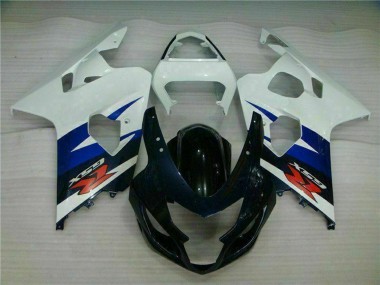 Buy 2004-2005 White Blue Glossy Black Red Suzuki GSXR 600/750 Motorcycle Fairings UK