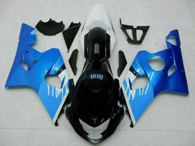 2004-2005 White Blue Black Suzuki GSXR 600/750 Motorcycle Fairings UK
