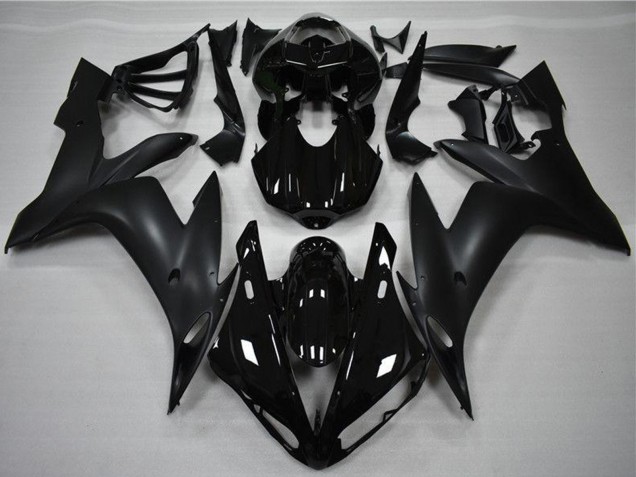 2004-2006 Glossy Black Matte Black Yamaha YZF R1 Motorcycle Fairings UK