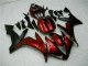 2004-2006 Maroon Red Matte Black Yamaha YZF R1 Motorcycle Fairings UK