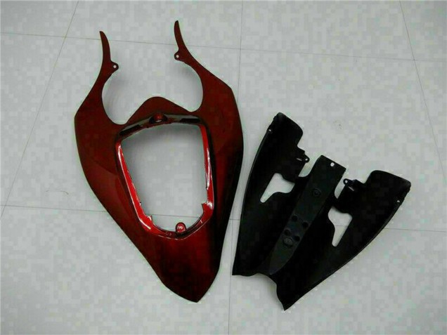 2004-2006 Maroon Red Matte Black Yamaha YZF R1 Motorcycle Fairings UK