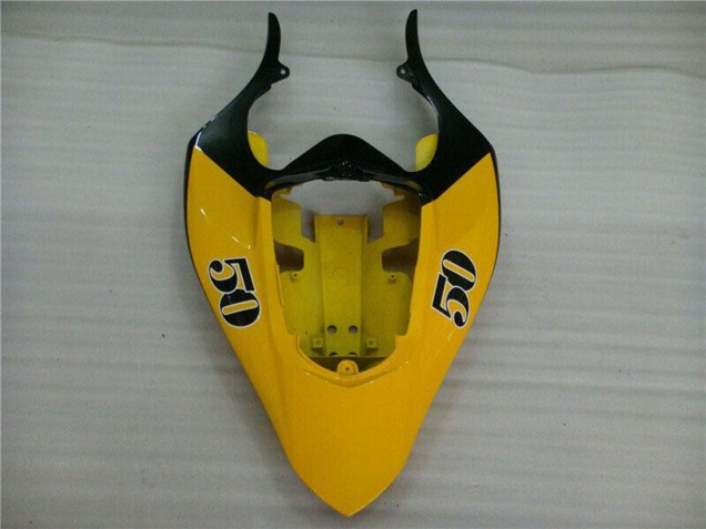 2004-2006 Yellow Glossy Black Dunlop 50 Yamaha YZF R1 Motorcycle Fairings UK
