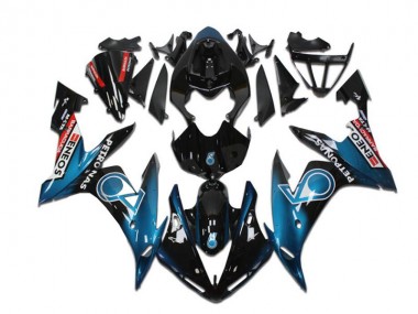 Buy 2004-2006 Teal Blue Glossy Black Red Petronas ENEOS Yamaha YZF R1 Motorcycle Fairings UK