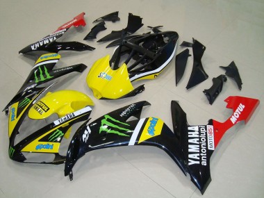 Buy 2004-2006 Yellow White Black Red Green Monster Red White Motul Yamaha YZF R1 Motorcycle Fairings UK