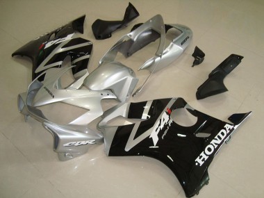 Buy 2004-2007 Silver Glossy Black Honda CBR600 F4i Motorcycle Fairing UK