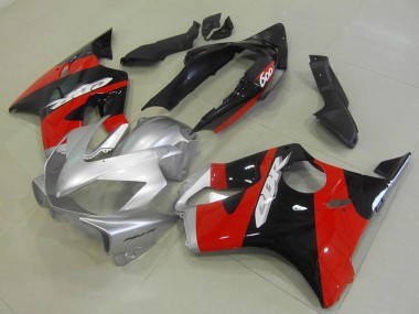 Buy 2004-2007 Silver Red Glossy Black Honda CBR600 F4i Motorcycle Fairings UK