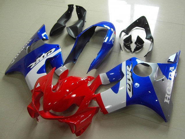 2004-2007 Blue White Red Grey Honda CBR600 F4i Motorcycle Fairings UK