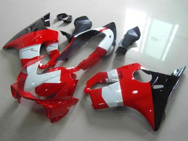 Buy 2004-2007 White Red Glossy Black Honda CBR600 F4i Motorcycle Fairing UK