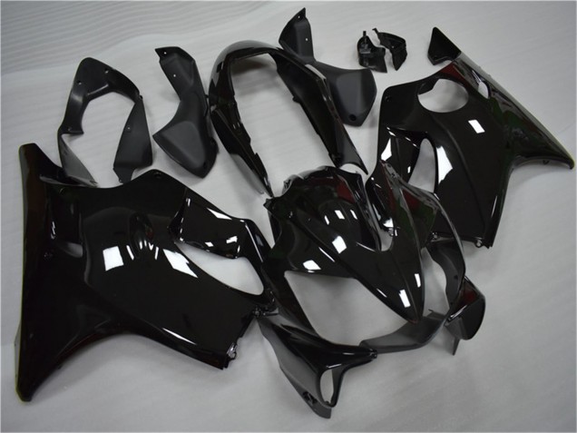 2004-2007 Glossy Black Honda CBR600 F4i Motorcycle Fairing Kits UK