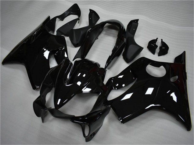 2004-2007 Glossy Black Honda CBR600 F4i Motorcycle Fairing Kits UK