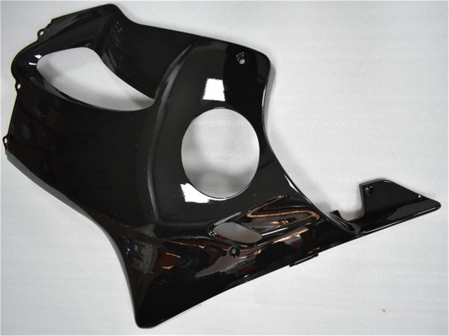 2004-2007 Glossy Black Honda CBR600 F4i Motorcycle Fairing Kits UK