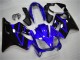 2004-2007 Blue Glossy Black Honda CBR600 F4i Motorcycle Fairing Kits UK