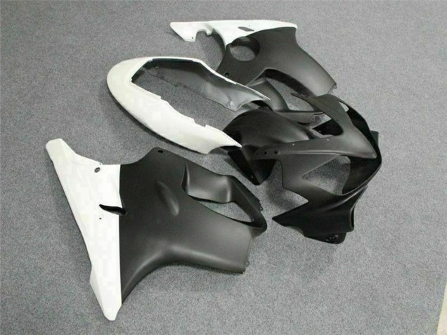 2004-2007 White Matte Black Honda CBR600 F4i Motorcycle Fairings UK