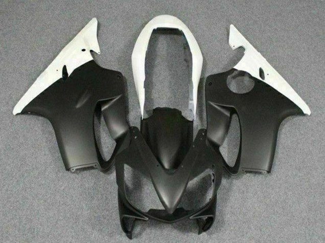 2004-2007 White Matte Black Honda CBR600 F4i Motorcycle Fairings UK