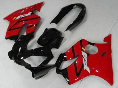Buy 2004-2007 Red Glossy Black Honda CBR600 F4i Bike Fairings UK