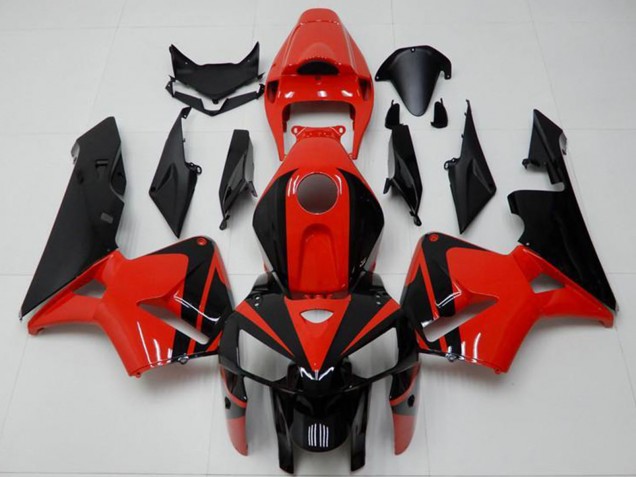 2005-2006 Red Black Honda CBR600RR Abs Fairings UK