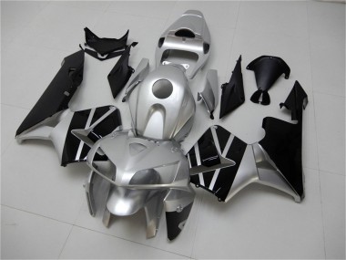 Buy 2005-2006 Silver Black Honda CBR600RR Motorcycle Fairing UK