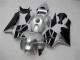 2005-2006 Silver Black Honda CBR600RR Motorcycle Fairing UK