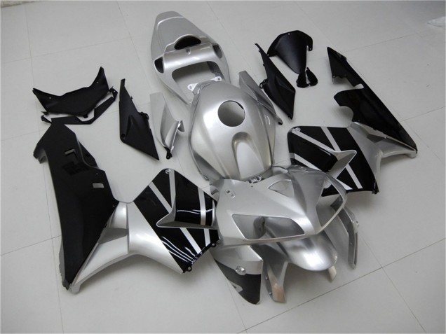 2005-2006 Silver Black Honda CBR600RR Motorcycle Fairing UK