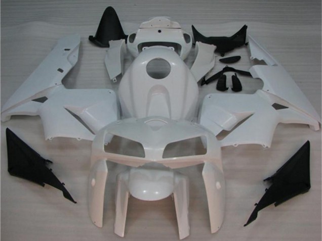2005-2006 White Honda CBR600RR Motorcycle Fairing Kits UK