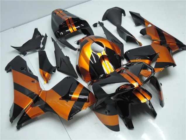 2005-2006 Orange Black Honda CBR600RR Bike Fairings UK