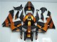 2005-2006 Orange Black Honda CBR600RR Bike Fairings UK