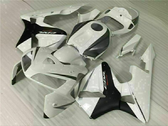 2005-2006 White Black Honda CBR600RR Bike Fairings UK