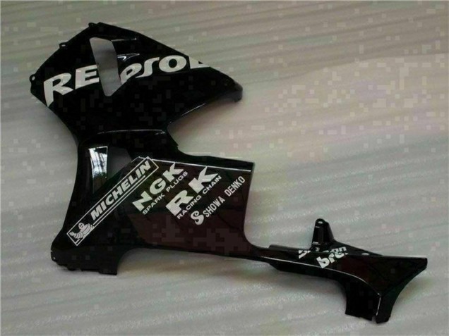 2005-2006 Black Repsol Honda CBR600RR Motorcycle Fairings UK