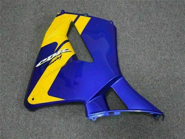 2005-2006 Yellow Blue Honda CBR600RR Motorcycle Fairings UK